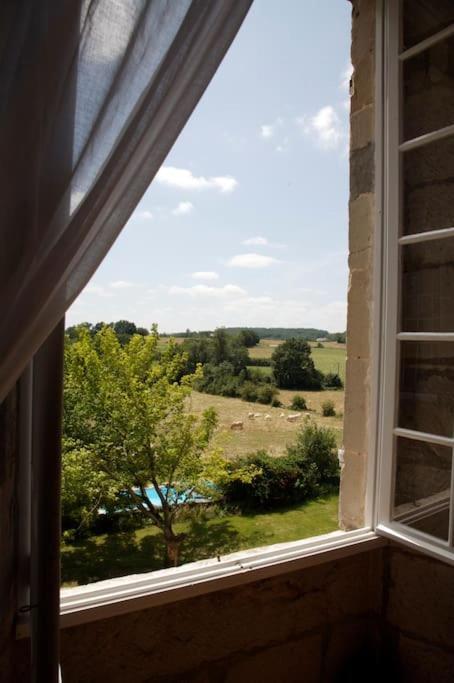 Chateau Barayre - Beautiful 12Th Century Castle With Pool And Large Garden Laussou Buitenkant foto